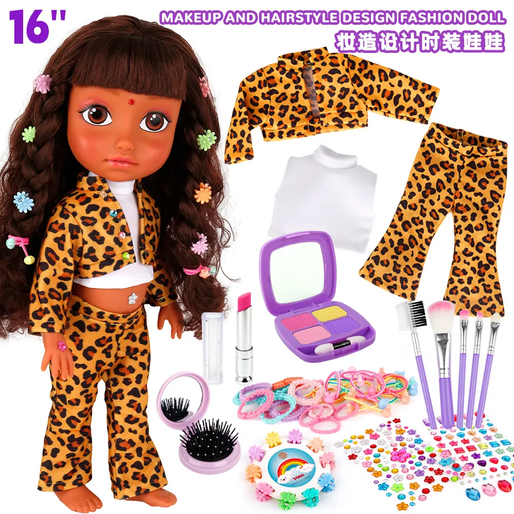SKU05_Black Hair_VF07-1 Non-colorable 【Fashion Styling Doll】