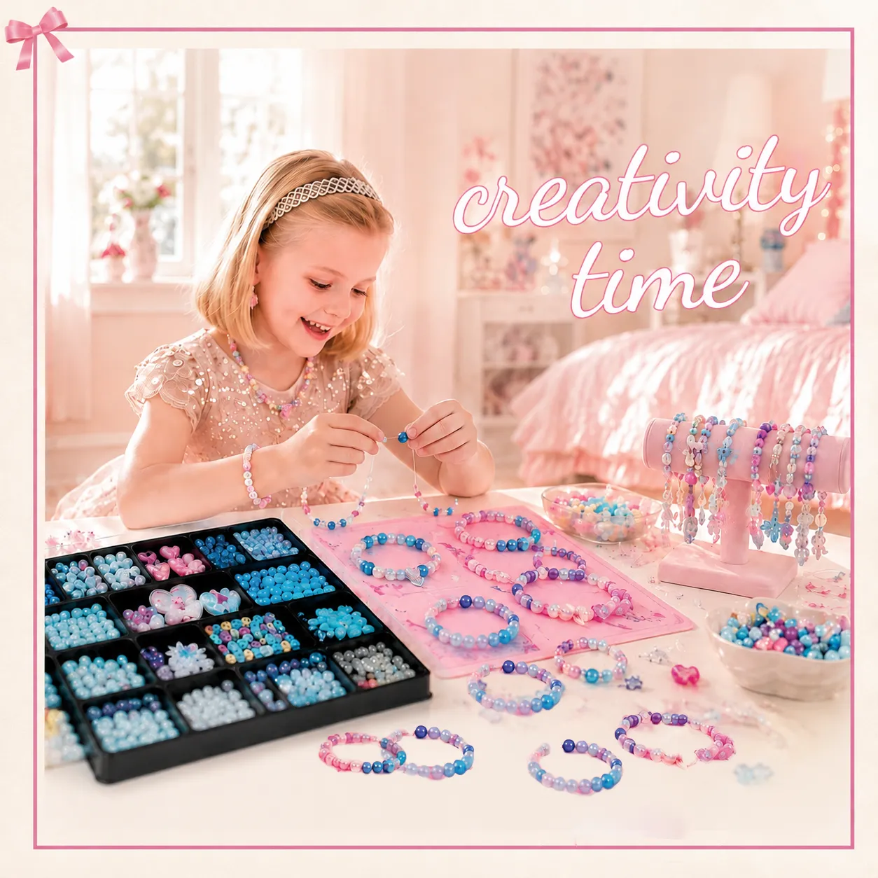 2.DIY Beading Craft Kit