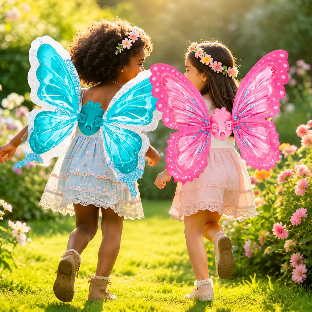 4.Electric Fairy Butterfly Wings